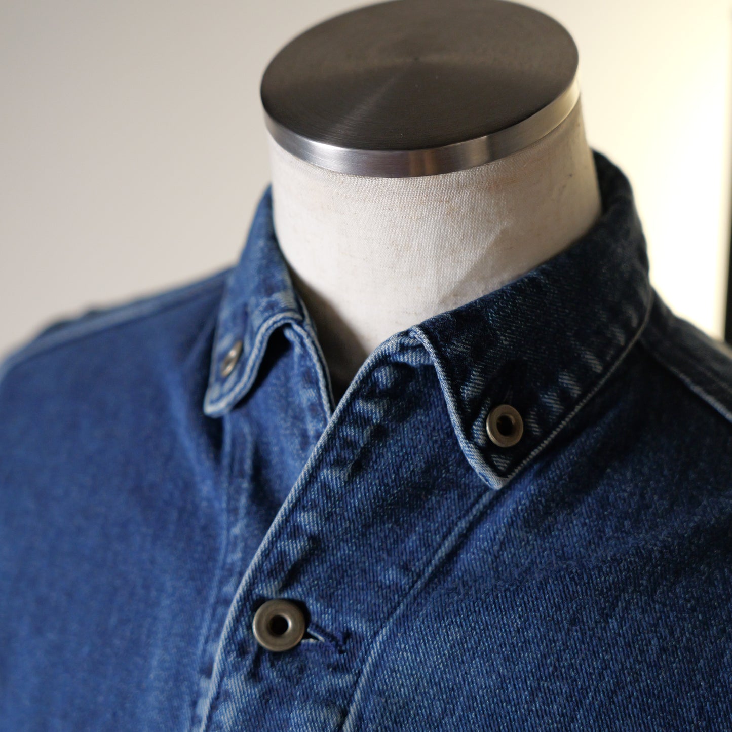 【040】タイチョウデニムジャケット(ユーズド加工) (M,肩幅46)