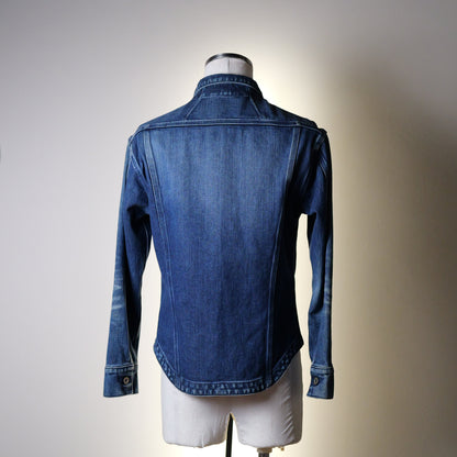 [040] Taicho Denim Jacket (Distressed) (M, Shoulder Width 46)