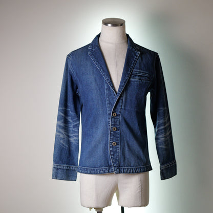 [050] Sensei Denim Jacket (Distressed) (Shoulder width 44cm)