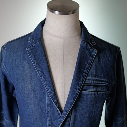 [050] Sensei Denim Jacket (Distressed) (Shoulder width 44cm)