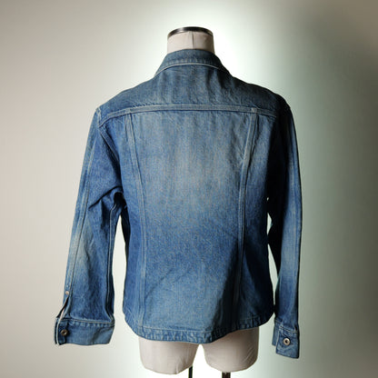 [053] Sensei Denim Jacket (Distressed) (Shoulder width 48cm, Larger Chest)