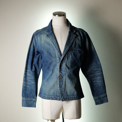[055] Sensei Denim Jacket (Distressed) (Shoulder width 47cm)
