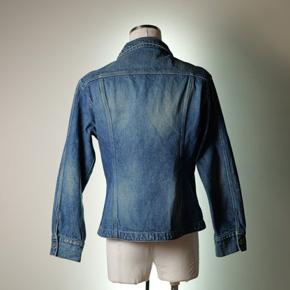 [055] Sensei Denim Jacket (Distressed) (Shoulder width 47cm)