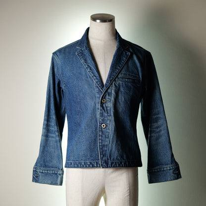[056] Sensei Denim Jacket (Distressed) (Shoulder width 46cm)