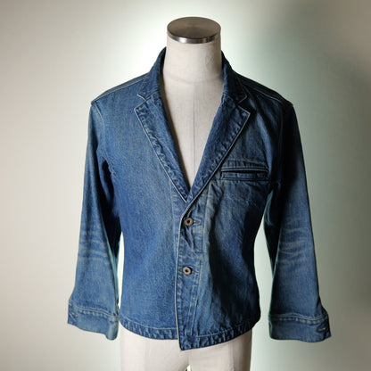 [056] Sensei Denim Jacket (Distressed) (Shoulder width 46cm)