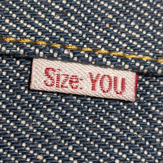 Size: YOU（型紙変更）